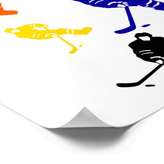 HOCKEY POSTER (Ecke)