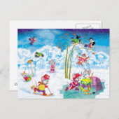 Hockey Postkarte (Vorne/Hinten)