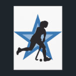 Hockey Postkarte<br><div class="desc">Hockey</div>