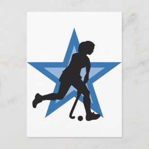 Hockey Postkarte