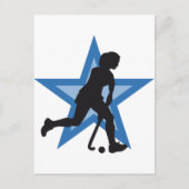 Hockey Postkarte (Vorderseite)