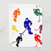 HOCKEY POSTKARTE (Vorne/Hinten)