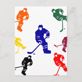 HOCKEY POSTKARTE