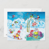 Hockey Postkarte (Vorne/Hinten)