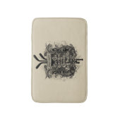 Hockey Prayer Bath Mat Badematte (Vorderseite Vertikal)