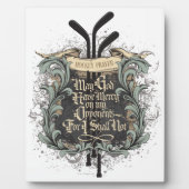 Hockey Prayer Fotoplatte (Vorderseite)