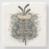 Hockey Prayer Steinuntersetzer (Vorderseite)