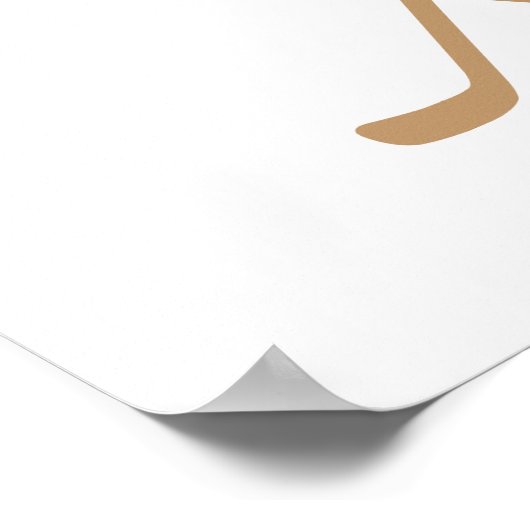 Hockey Princess Pink Girls Hockey Sticks Poster (Ecke)