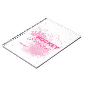 Hockey-Prinzessin Notizblock (Linke Seite)