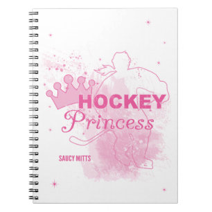 Hockey-Prinzessin Notizblock