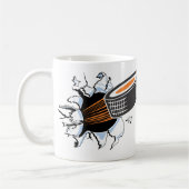 Hockey Puck Breakout Kaffeetasse (Links)