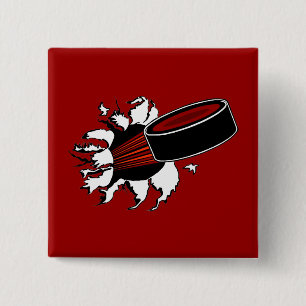 Hockey-Puck Button