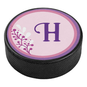 Hockey Puck - Fügen Sie Ihren ersten - Lila