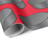 Hockey Puck Geschenkpapier (Rolleneckpunkt)