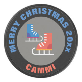 Hockey Puck Hockey / Weihnachtseis-Skate