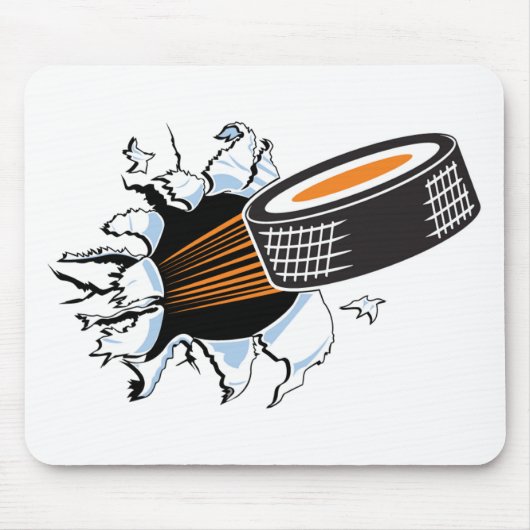 Hockey-Puck Mousepad (Vorne)