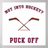 Hockey Puck Off Poster (Vorne)