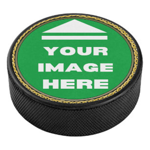 Hockey Puck - Personalisiert - Bild hinzufügen / T