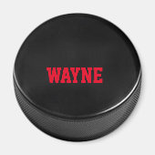 Hockey Puck Personalisiert Magnet (Vorne)