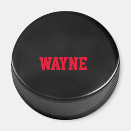 Hockey Puck Personalisiert Magnet