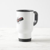 Hockey-Puck Reisebecher (VorderseiteRechts)