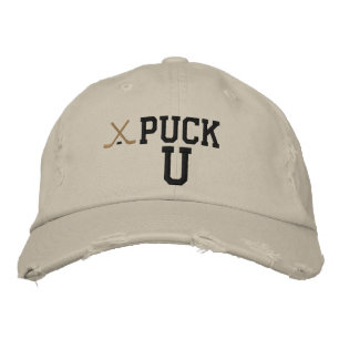 Hockey Puck U bestickter Hut