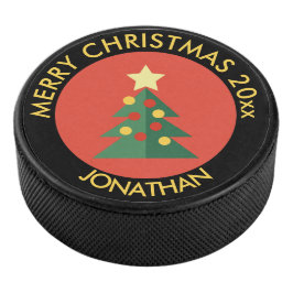 Hockey Puck / Weihnachtsbaumdesign