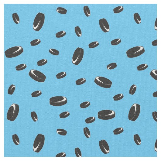 Hockey-Pucke Stoff (Nahaufnahme)