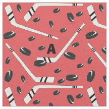 Hockey-Pucke und Stöcke