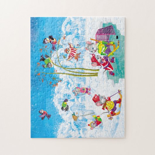 Hockey Puzzle (Vertikal)