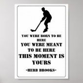 Hockey Quote Poster (Vorne)