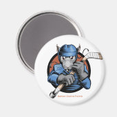 Hockey Rat Magnet (Vorderseite/Rückseite)