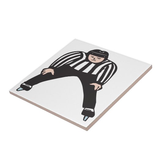 Hockey-Referent Fliese (Seite)