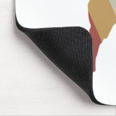 Hockey Retro-Stil Vintage (1) Mousepad (Ecke)