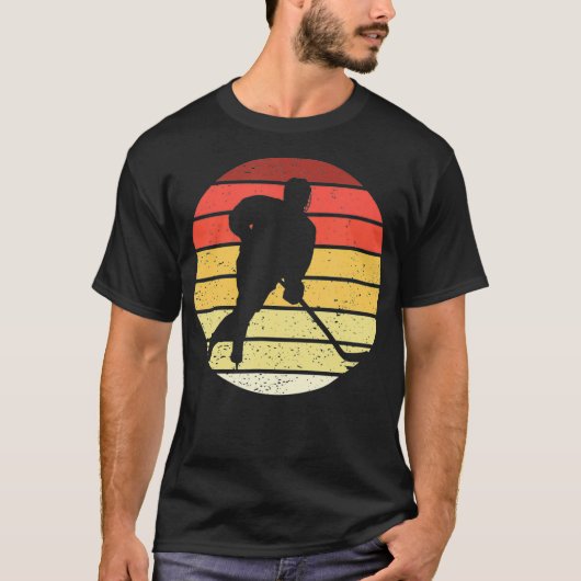 Hockey Retro Style Vintag1 T-Shirt (Vorderseite)