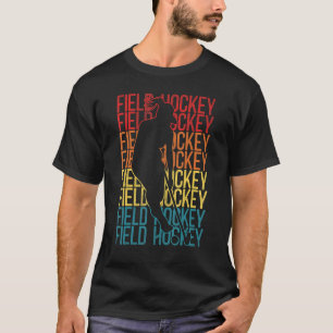 Hockey-Retro-Vintage-Feldhockey T-Shirt