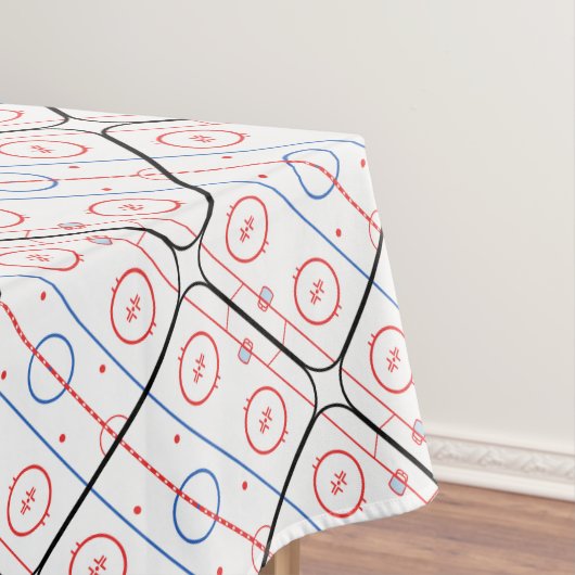 Hockey Rink Companion Autograph Ready Tischdecke (Beispiel)