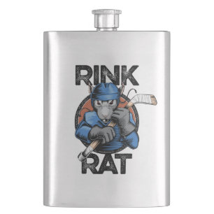 Hockey Rink Rat Flachmann