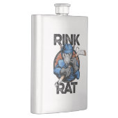 Hockey Rink Rat Flachmann (Rechts)