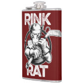 Hockey Rink Rat Flachmann (Links)