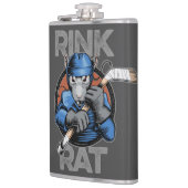 Hockey Rink Rat Flachmann (Links)