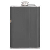 Hockey Rink Rat Flachmann (Rückseite)