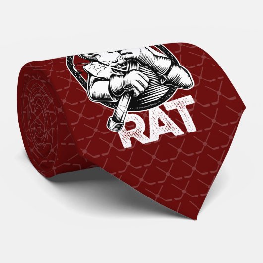 Hockey Rink Rat Krawatte (Gerollt)