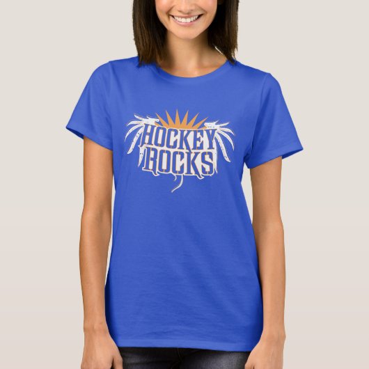 Hockey Rocks T-Shirt (Vorderseite)