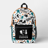 Hockey-Rucksack Bedruckter Rucksack (Vorderseite)