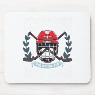 Hockey-Saison Eishockey Mousepad