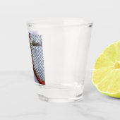 Hockey Saison Eiszeit Spaß Puck Schnapsglas (Rechts)