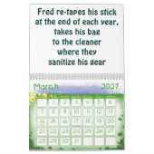 Hockey-Saison-Gedicht-Kalender Kalender (Mär 2027)