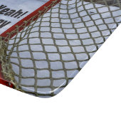Hockey Saison Ice Cold Funny Spaß Puck Schneidebrett (Ecke)