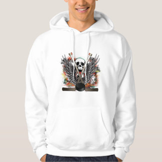 Hockey-SchädelHoodie Hoodie